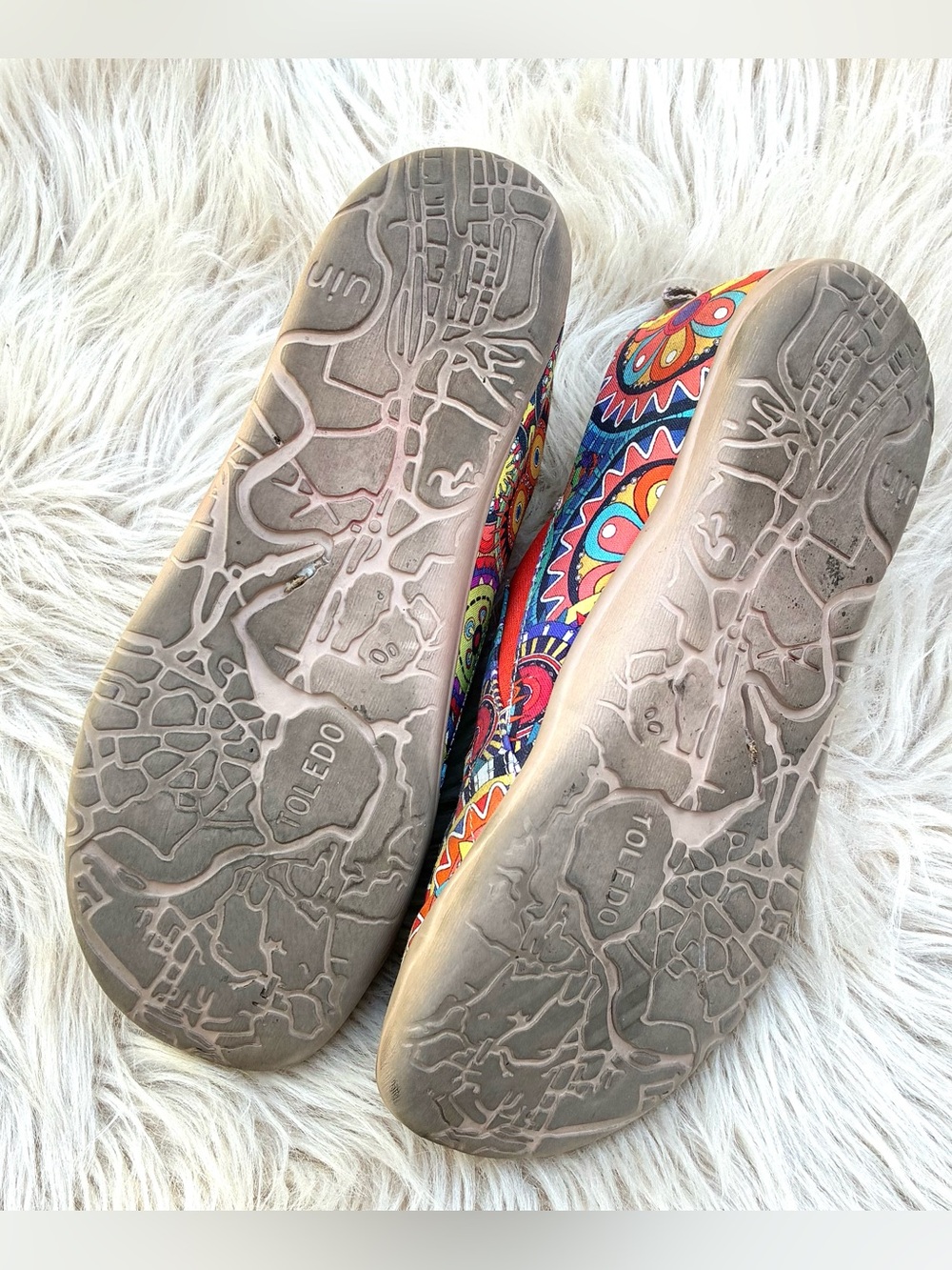 Uin Blossom Slip On Loafers Sz 8 - Picture 8 of 8